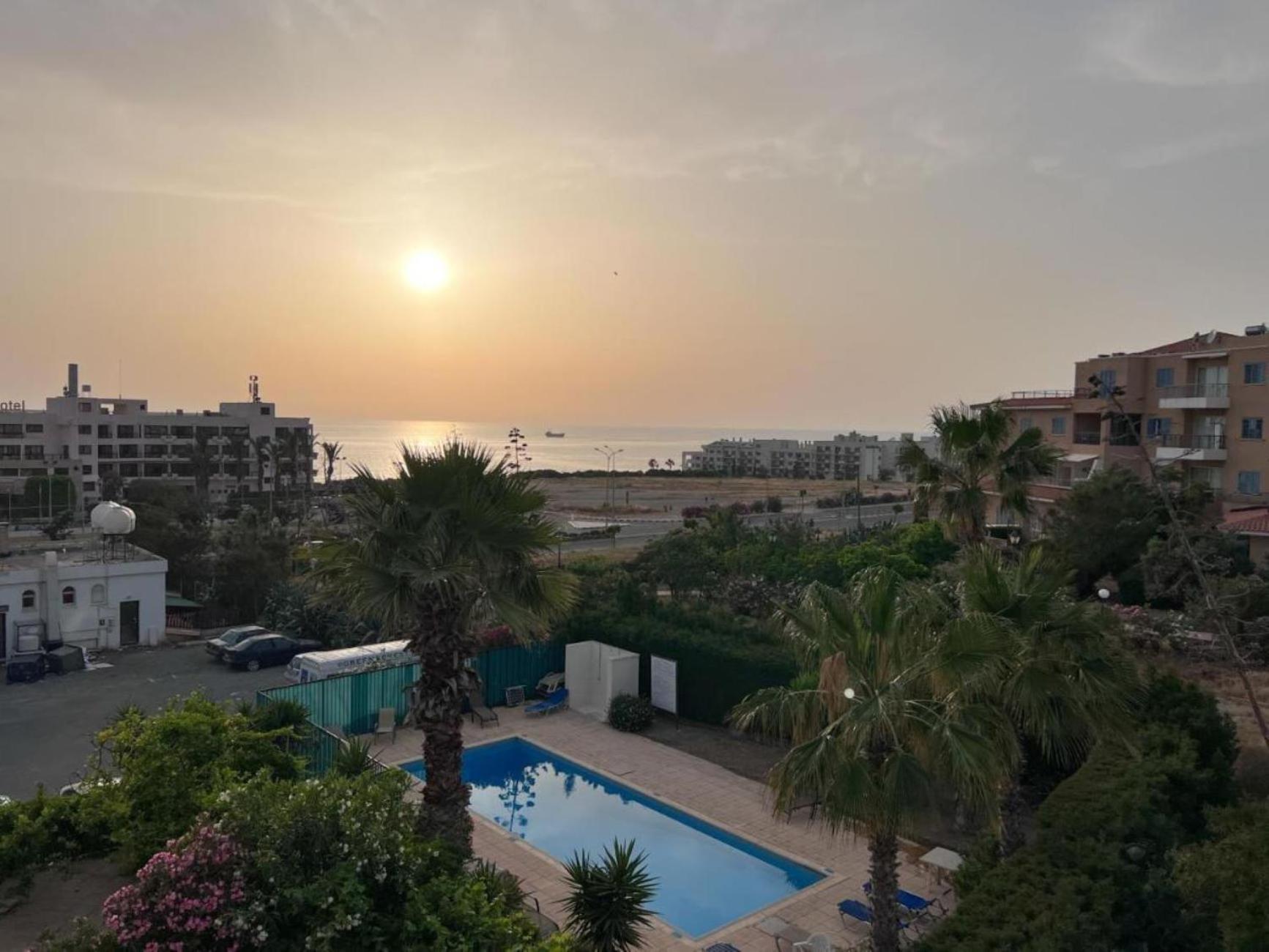H&O Diamond Complex Sea View Apartment Paphos Luaran gambar